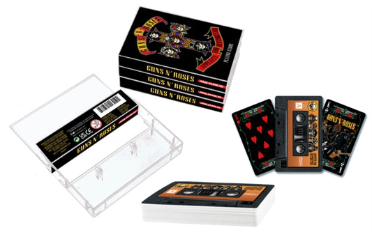 Guns N Roses Cassette Playing Cards