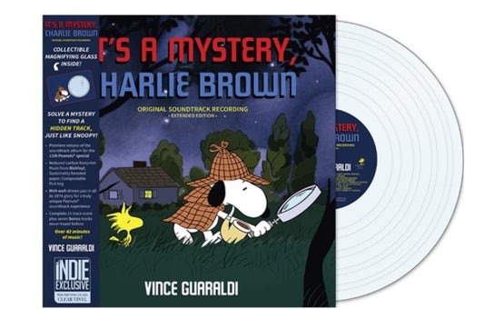 Vince Guaraldi - Its A Mystery / Charlie Brown (Magnifying Glass Clear Vinyl) (Indies) (Vinyl)