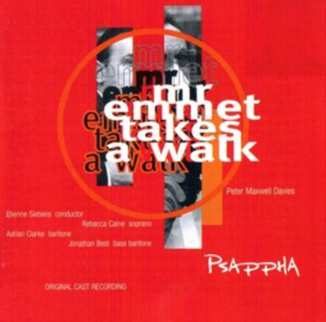 Psappha - Mr Emmet Takes A Walk (CD)