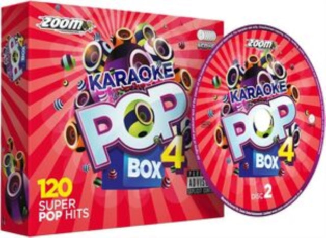 Zoom Karaoke Karaoke Pop Box 4 Party Pack 120 Songs (CD+G) (CD) (https://lasgo.dmmserver.com/media/640/08427050/0842705058821.jpg)