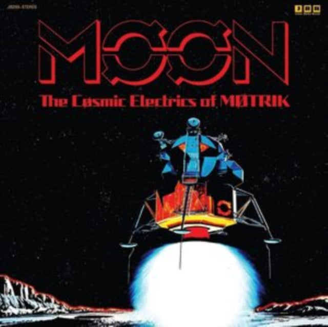 Motrik - Moon - The Cosmic Electrics Of Motrik (Red/Blue Vinyl) (Vinyl)