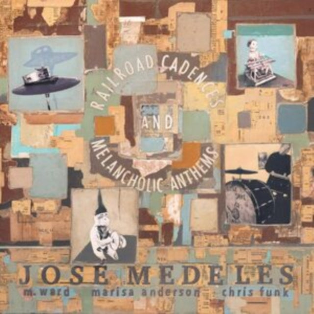 Jose Medeles / M. Ward / Marisa Anderson / Chris Funk - Railroad Cadences & Melancholic Anthems (Clear/Black Smoke Vinyl) (Vinyl)