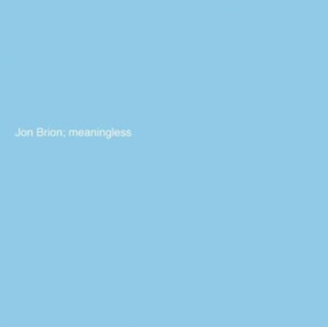 Jon Brion - Meaningless (CD)