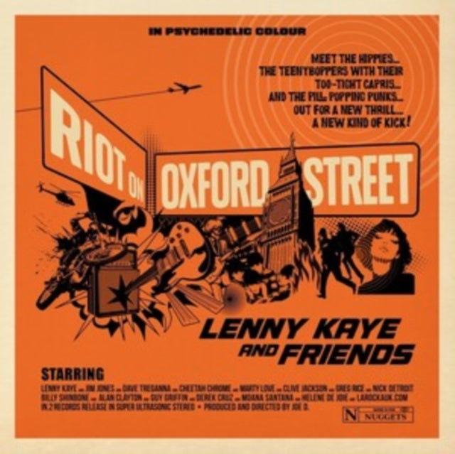 Lenny Kaye And Friends - Riot On Oxford Street (Neon Orange Vinyl) (Vinyl)