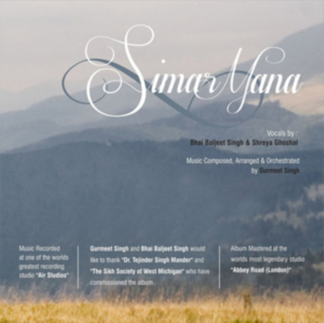 Gurmeet Singh - Simar Mana (CD)