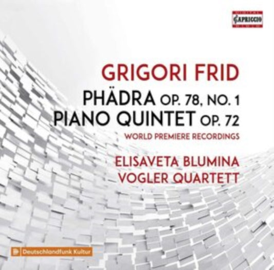 Blumina / Vogler Quartett - Grigori Frid: Phadra Op.78. No. 1 / Piano Quintet Op.72 (CD)