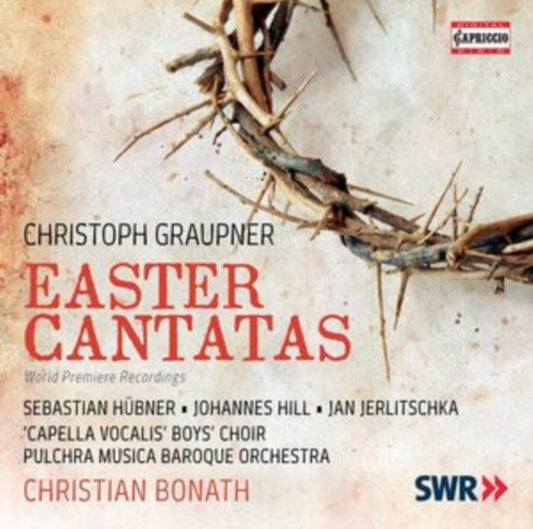 Knabenchor Capella Vocalis - Christoph Graupner:Easter Cantatas (CD)