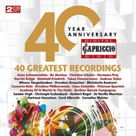 Various Artists - 40 Greatest Recordings For Capriccios 40 Year Anniversary (CD)