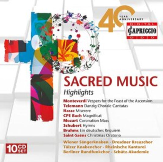 Various Artists - Sacred Music For Capriccios 40 Year Anniversary (CD Box Set)