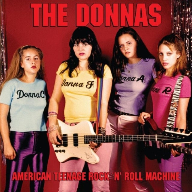 Donnas - American Teenage Rock N Roll Machine (Fire Orange/Black Swirl Vinyl) (Vinyl)
