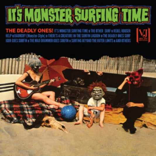 Deadly Ones - Its Monster Surfing Time (All-Analog) (Bloody Pumpkin Vinyl) (Vinyl)