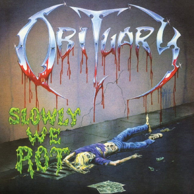 Obituary - Slowly We Rot (Remastered/Expanded Edition) (Corpse Blue/Blood Splatter Vinyl) (Vinyl)