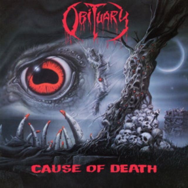 Obituary - Cause Of Death (Remastered) (Gray/Black Splatter Vinyl) (Vinyl)
