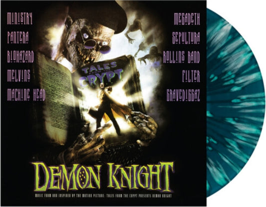 Various Artists - Tales From The Crypt Presents: Demon Knight - Original Soundtrack (Blue/White Cryptkeeper Halloween Splatter Vinyl) (Vinyl)