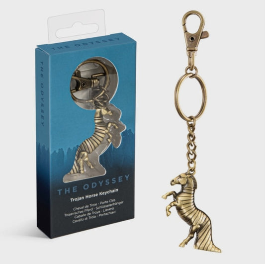 The Odyssey - The Odyssey Trojan Horse Keychain (Keyring Metal)