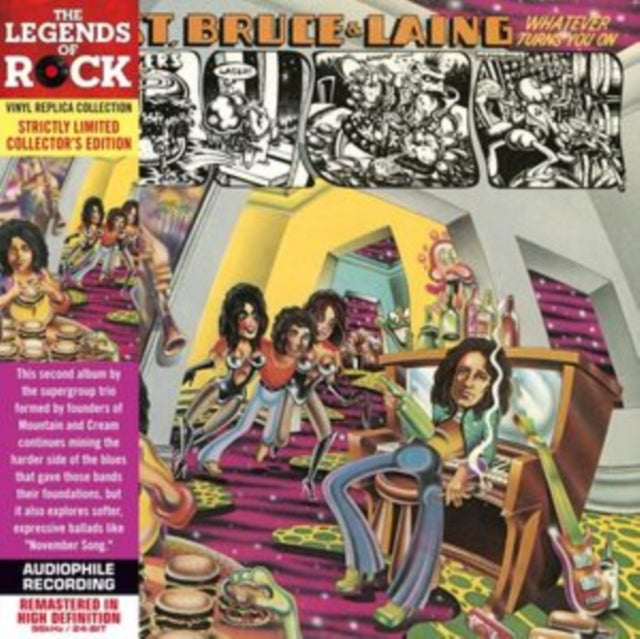 West. Bruce & Laing - Whatever Turns You On (CD)