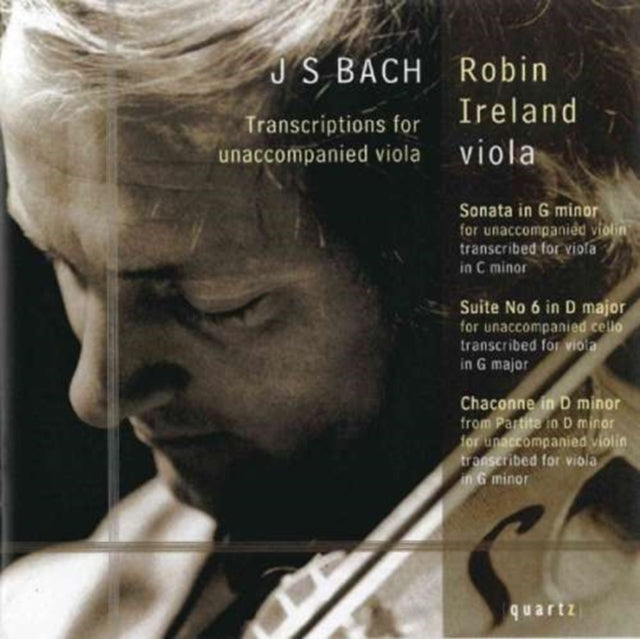 Robin Ireland - Bachtranscriptions For Unaccompanied (CD)