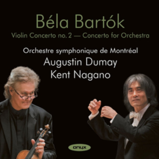 Augustin Dumay Montreal Symphony Orchestra - Bartok / Violin Concerto No.2 (CD)