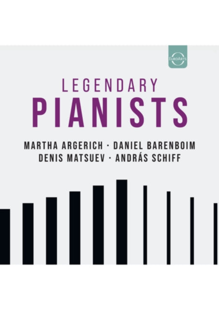 Argerich Martha / Barenboim Daniel / Matsuev / Schiff - Legendary Pianists (DVD Box Set)