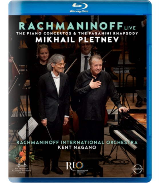Mikhail Pletnev / Rachmaninoff International Orchestra / Kent Nagano - Rachmaninoff Live - The Piano Concertos & The Paganini Rhapsody (Blu-ray)