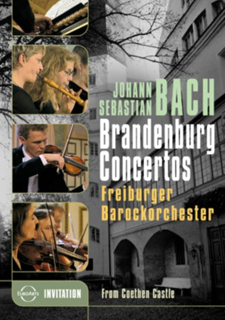 Von Der Goltz Gottfried / Freiburger Barockorchester - Bach: Brandenburg Concertos (DVD)