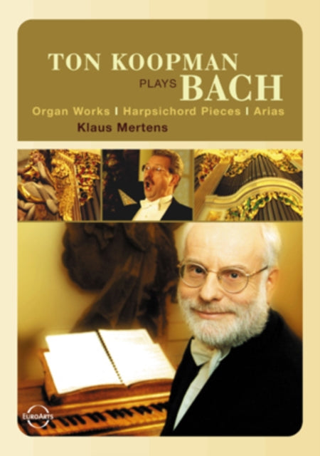 Koopman Ton / Mertens Klaus - Plays Bach (DVD)