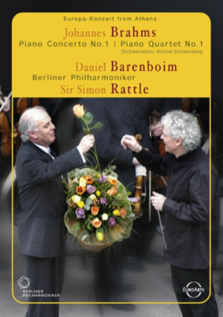 Daniel Barenboim / Simon Rattle / Berlin Philarmonic - Brahms: Piano Concerto No. 1 - Piano Quartet No. 1 (DVD)