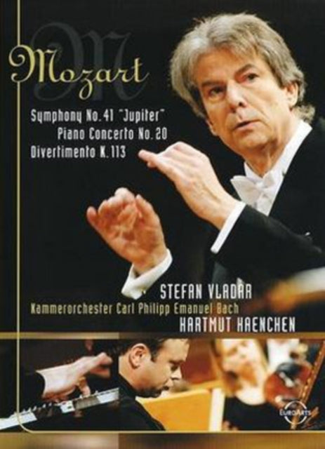 Vladar Stefan / Haenchen Hartmut / Kammerorchester Carl Philipp Emanuel Bach - Mozart: Symphony No. 41 - Piano Concerto No. 20 - Divertimento K. 113 (DVD)