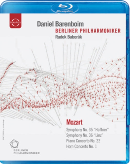 Barenboim Daniel / Baborak Radek / Berliner Philharmoniker - Mozart: Symphony No. 35 & 36 - Piano Conderto 22 - Horn Concerto No. 1 (Blu-ray)