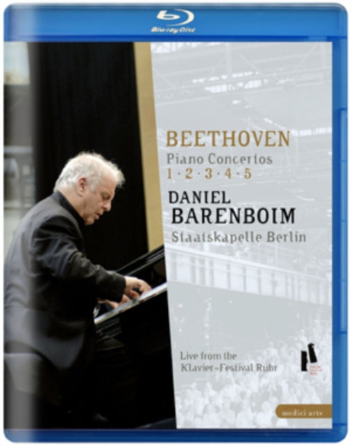 Barenboim Daniel / Staatskapelle Berlin - Beethoven: Piano Concertos 1-5 - Live From The Klavier Festival Ruhr 2008 (Blu-ray)