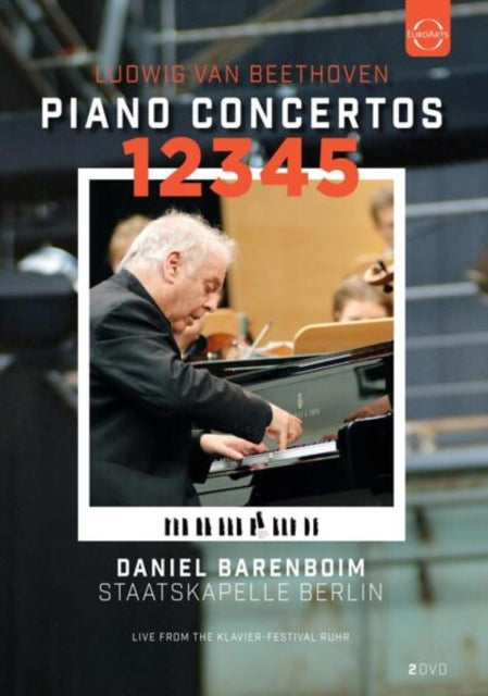 Barenboim Daniel / Staatskapelle Berlin - Beethoven: Piano Concertos 1-5 - Live From The Klavier Festival Ruhr (DVD)