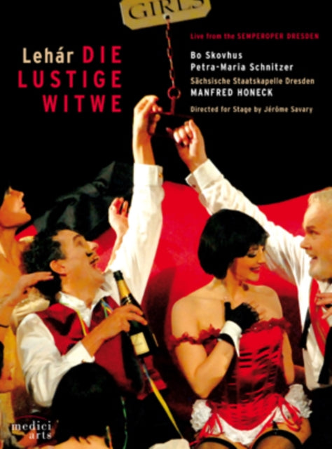 Skovhus Bo / Schnitzer Petra-Maria / Saechsische Staatskapelle Dresden - Franz Lehar: Die Lustige Witwe (DVD)