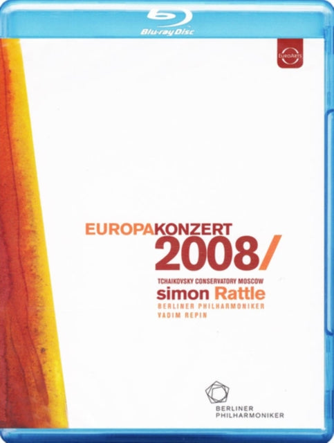 Rattle Simon / Repin Vadim / Berliner Philharmoniker - Europakonzert 2008 (Blu-ray)