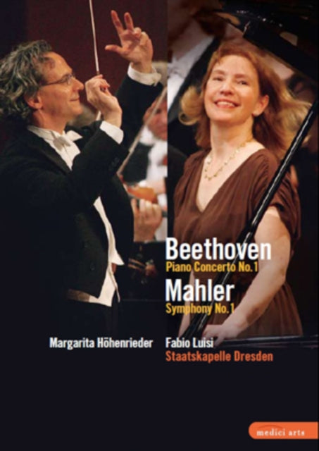 Hoehenrieder Margarita / Luisi Fabio / Staatskapelle Dresden - Beethoven: Piano Concerto No. 1 - Mahler: Symphony No. 1 (DVD)