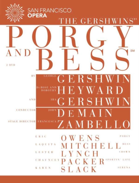 Demain John - The Gershwins: Porgy And Bess - San Francisco Opera (DVD)