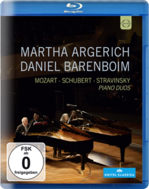 Argerich Martha / Barenboim Daniel - Mozart - Schubert - Stravinsky: Piano Duos (Blu-ray)