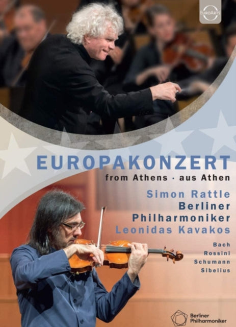 Rattle Simon / Kavakos Leonidas / Berliner Philharmoniker - Europakonzert 2015 From Athens (DVD)