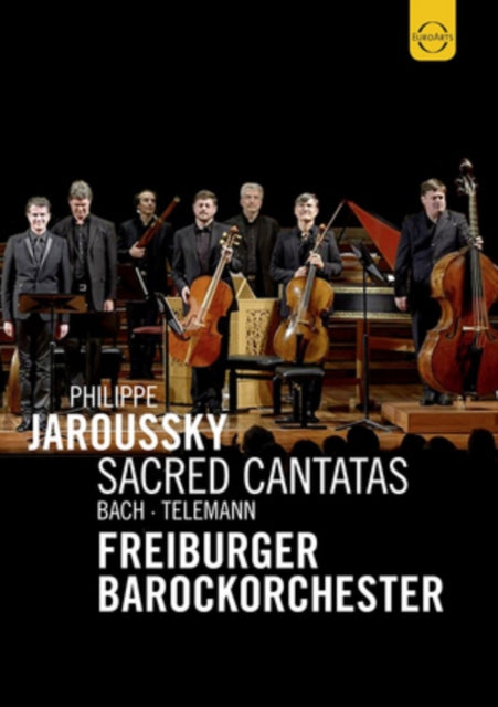 Jaroussky Philippe / Freiburger Barockorchester - Sacred Cantatas: Back - Telemann (DVD)