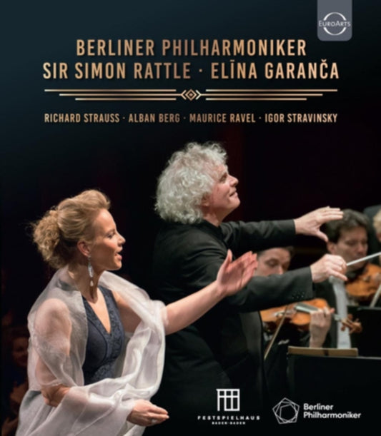 Rattle Simon / Garanca Elina / Berliner Philharmoniker - Strauss - Berg - Ravel - Stravinsky (Blu-ray)