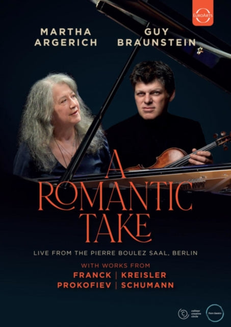 Martha Argerich & Guy Braunstein - A Romantic Take - Martha Argerich & Guy Braunstein In Concert (DVD)