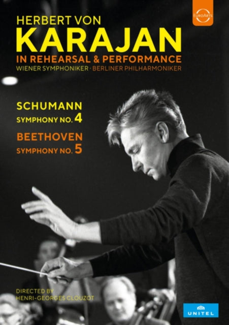 Karajan Herbert Von - In Rehearsal & Performance - Schumann: Symphony No. 4 - Beethoven: Symphony No. 5 (DVD)