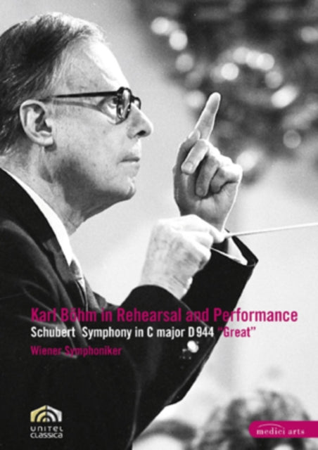Boehm Karl / Wiener Philharmoniker - In Rehearsal And Performance - Schubert: Symphony In C Major (DVD)