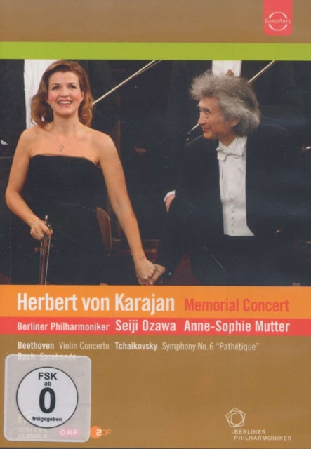 Mutter Anne-Sophie / Ozawa Seijii / Berliner Philharmoniker - Herbert Von Karajan Memorial Concert (DVD)
