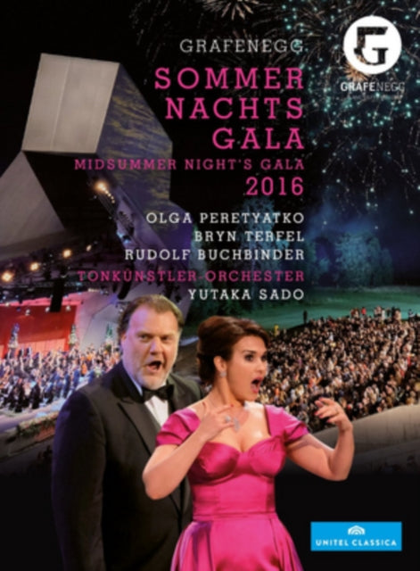 Peretyatko Olga / Terfel / Buchbinder / Sado / Tonkuenstler Orchester - Grafenegg Midsummer Nights Gala 2016 (DVD)