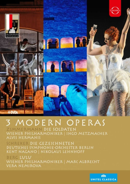 Metzmacher Ingo / Hermanis Alvis / Wiener Philharmoniker - 3 Modern Operas: Zimmermann - Schreker - Berg (DVD)
