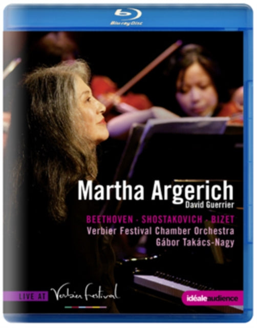 Argerich Martha / Verbier Festival Chamber Orchestra - Beethoven - Shostakovich - Bizet: Live At Verbier Festival (DVD)