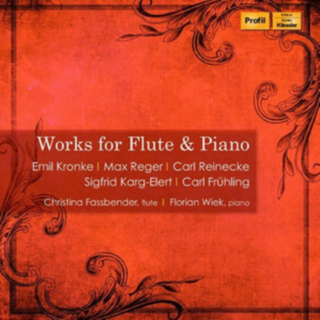 Fassbender / Wieck - Works For Flute & Piano (CD)