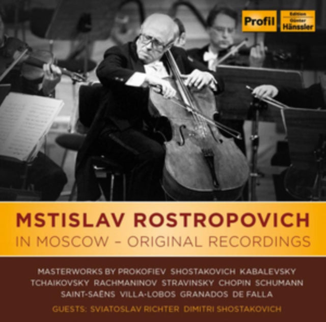 Rostropovich - Mstislav Rostropovich In Moscow: Original Recordings (CD)