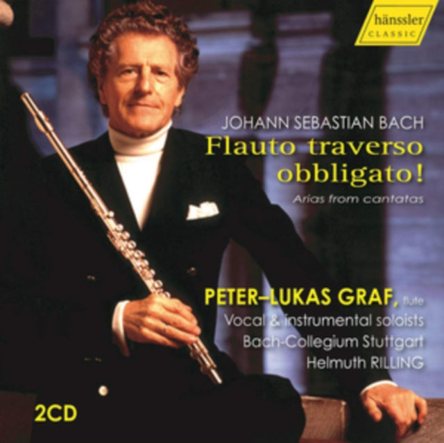 Graf / Stuttgart / Rilling - Johann Sebastian Bach: Flauto Traverso Obbligato! Arias From Cantatas (CD)