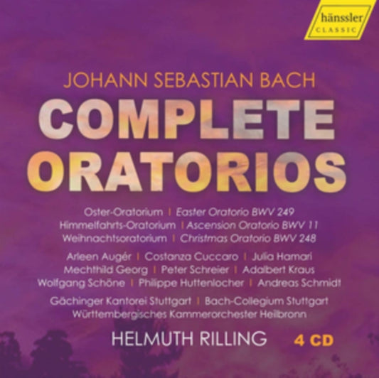Rilling / Bach-Collegium St. - Johann Sebastian Bach: Complete Oratorios (CD)